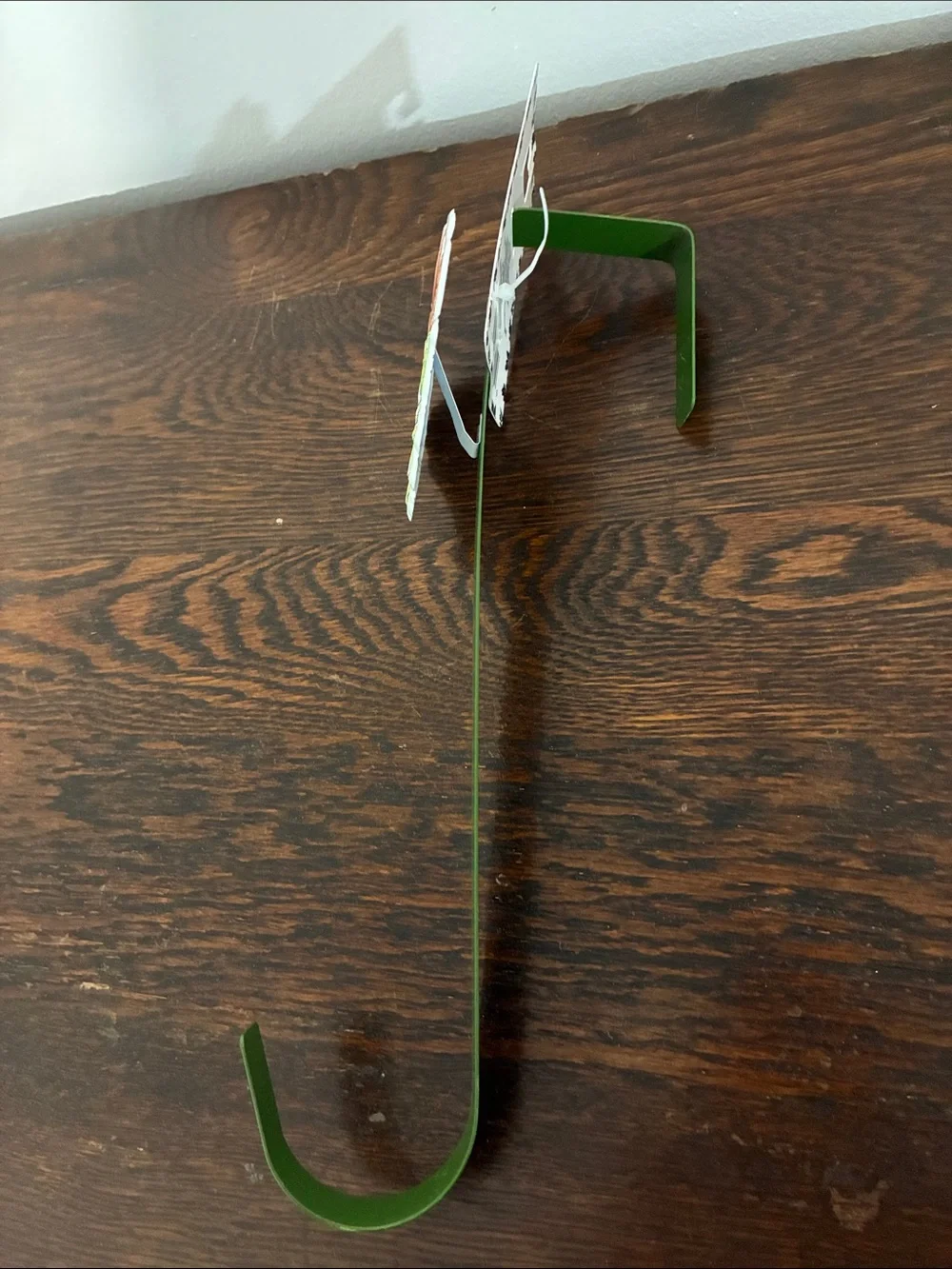 NWT- Green Metal- Fall Wreath Hanger with Sunflower & Dahlia
